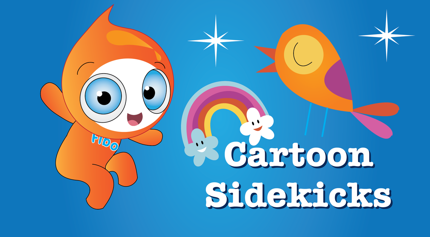Cartoon Sidekicks: Fridays 3:30-4:30pm PT