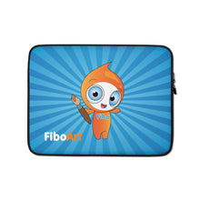 Load image into Gallery viewer, Fibo Blue Laptop Sleeve
