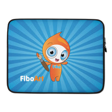 Load image into Gallery viewer, Fibo Blue Laptop Sleeve
